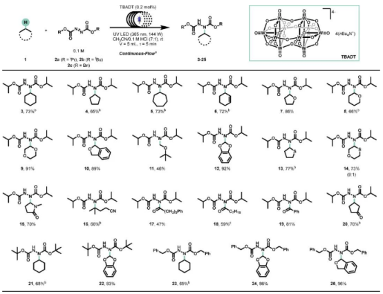 圖3. 反應(yīng)底物范圍研究。