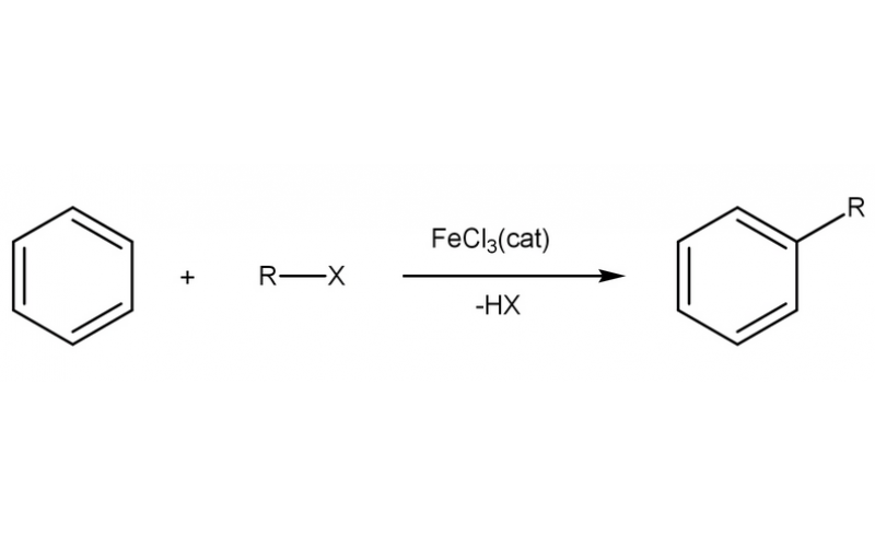 取代反應：Friedel-Crafts反應(傅-克反應)