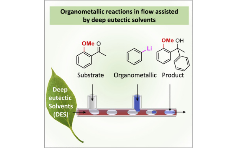 低共熔溶劑輔助下的常溫流動中連續(xù)、穩(wěn)定、安全的有機(jī)金屬反應(yīng)
